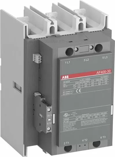 Контактор 3-х полюсный 400A с катушкой управления 100-250В AC/DC ABB AF400-30-11-70 (1SFL577001R7011)